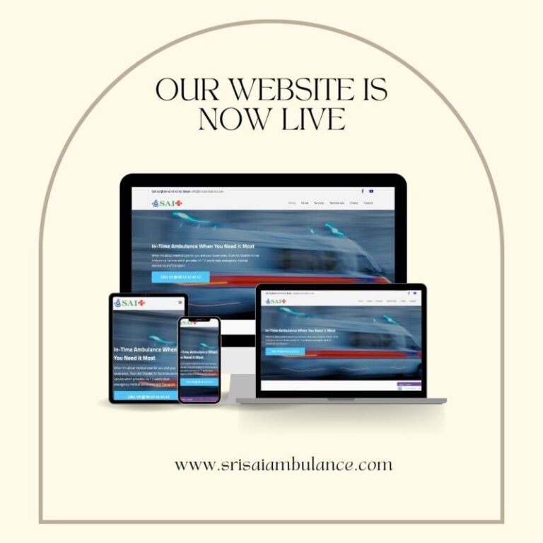 We're thrilled to introduce our newly launched Ambulance Service Application! 🚑