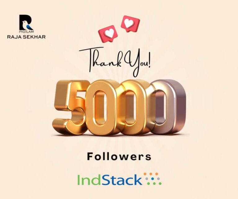 5000+ followers! 🎉