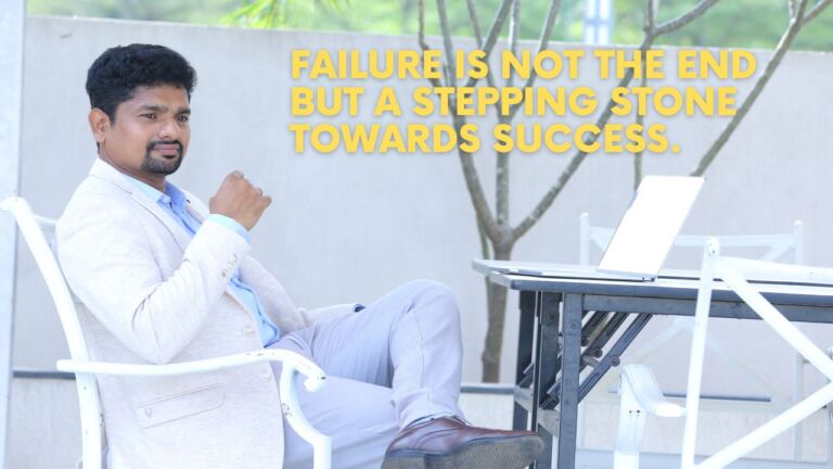 Embrace Failure as a Stepping Stone to Success!
